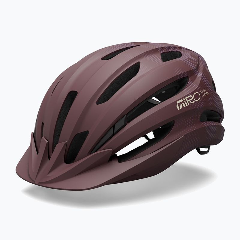 Cyklistická helma Giro Register II MIPS W matte maroon pulse 9
