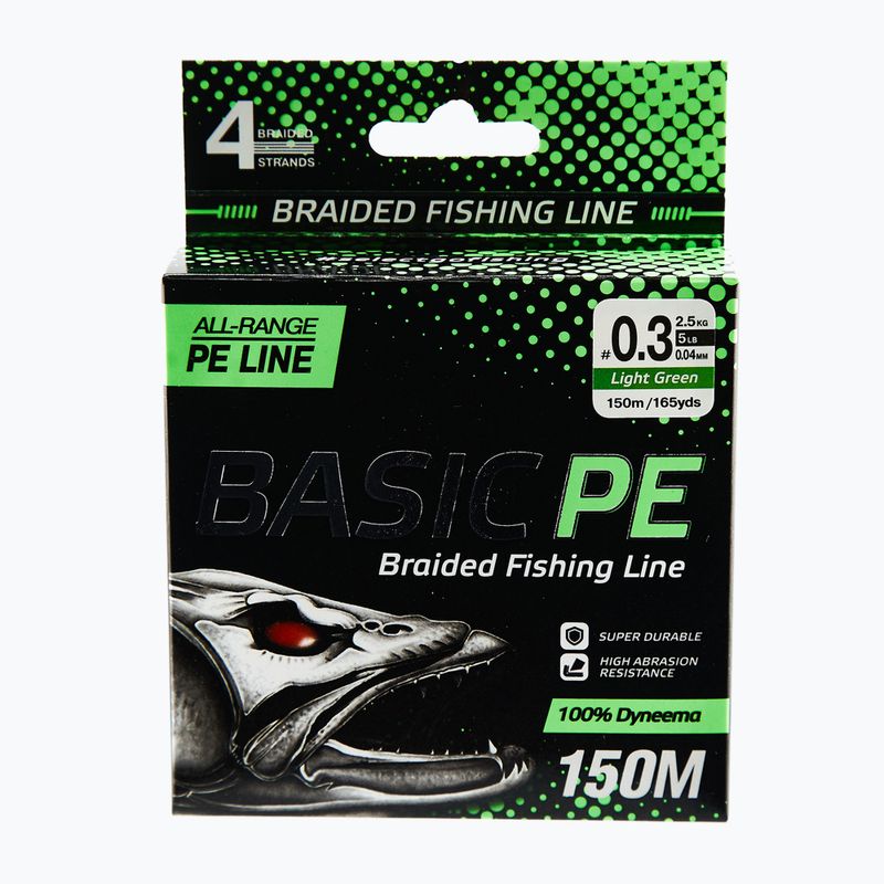 Šňůra Select Basic PE light green 2