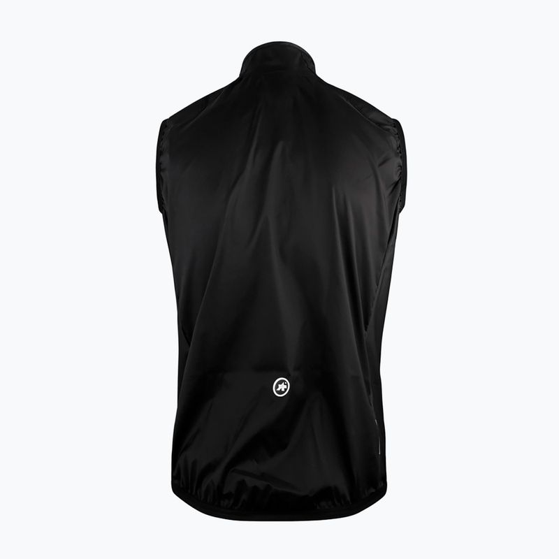 ASSOS Mille GT Wind pánská cyklistická vesta černá 13.34.338.18 4