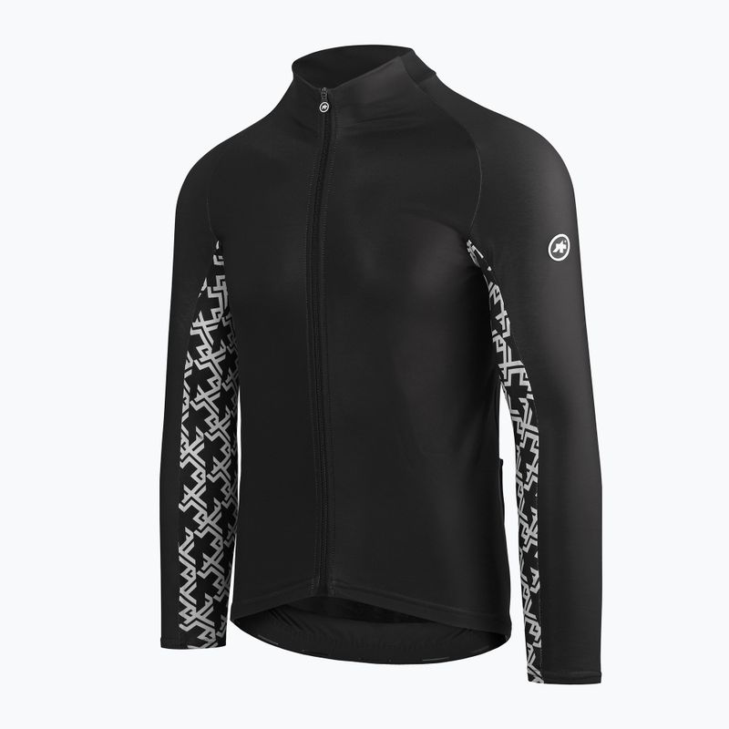 ASSOS Mille GT Spraing Fall LS cyklistická mikina černá 2