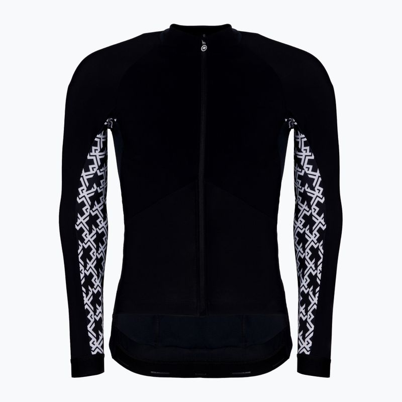 Pánský cyklistický dres ASSOS Mille GT Spring Fall black 11.30.344.18
