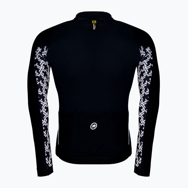 Pánský cyklistický dres ASSOS Mille GT Spring Fall black 11.30.344.18 2