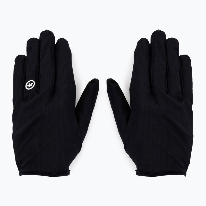 ASSOS RS Aero FF pánské cyklistické rukavice černé P13.50.528.18 2