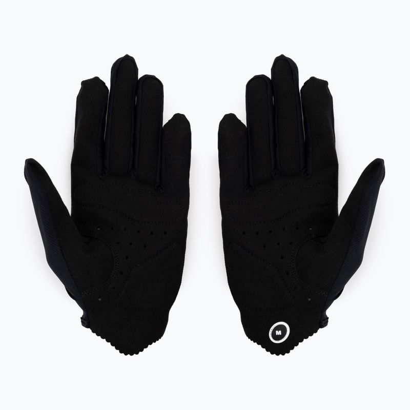 ASSOS RS Aero FF pánské cyklistické rukavice černé P13.50.528.18 3