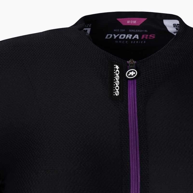 Dámský cyklistický dres ASSOS Dyora RS Aero černý SS 12.20.299.18 3