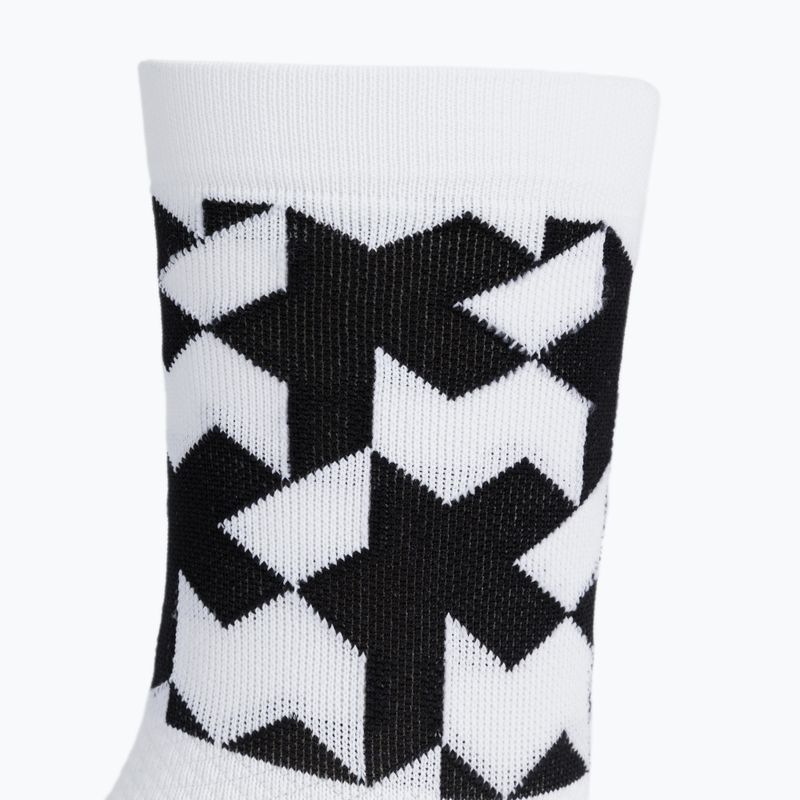 ASSOS Monogram cyklistické ponožky bílé P13.60.695.57 6