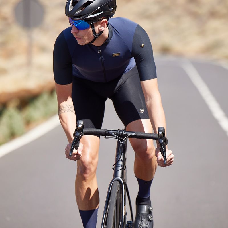 ASSOS Mille GTO pánský cyklistický dres modrý 11.20.321.2M 7