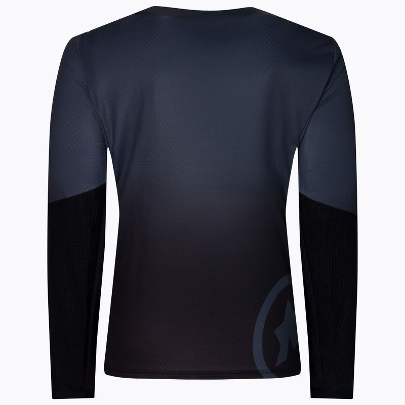 Pánský cyklistický dres ASSOS Trail Jersey T3 LS šedý 51.24.210.70 2