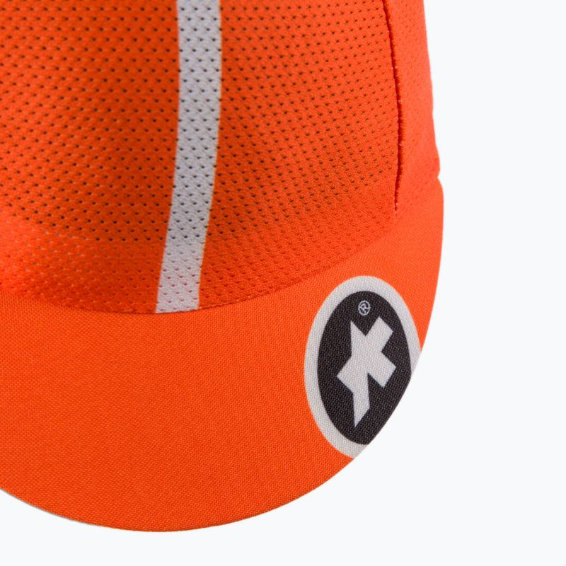 ASSOS Cyklistická čepice oranžová P13.70.755.3E 4