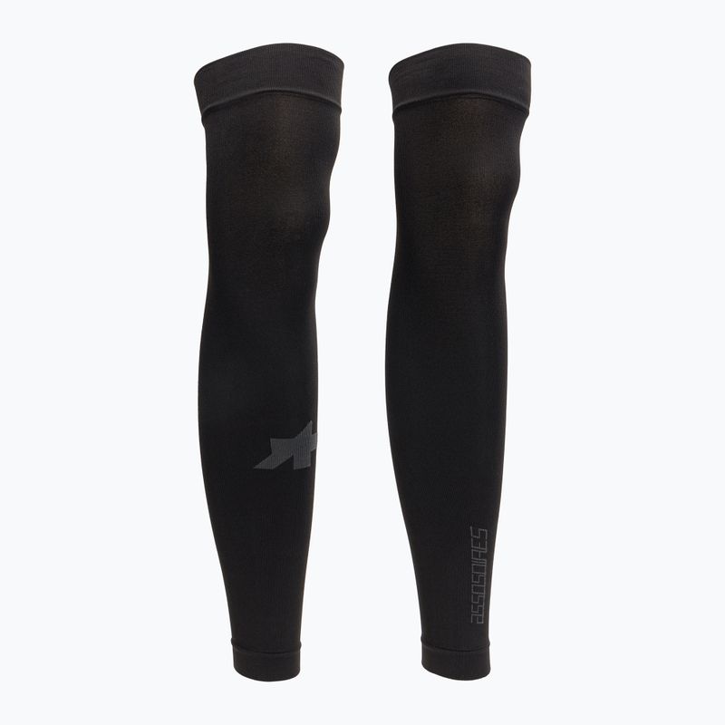 Dětské návleky na nohy ASSOS Spring Fall černé P13.80.831.18
