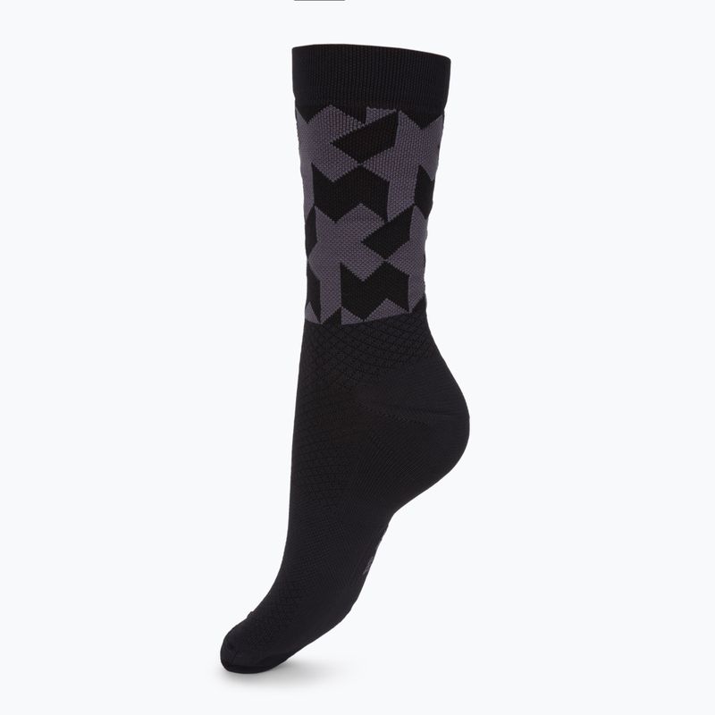 Cyklistické ponožky ASSOS Monogram černé P13.60.695.10 2