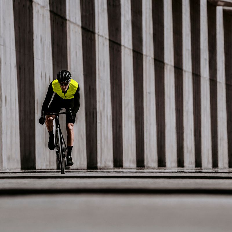 ASSOS Mille GTS C2 Jaro Podzim žluto-černá pánská cyklistická bunda 8