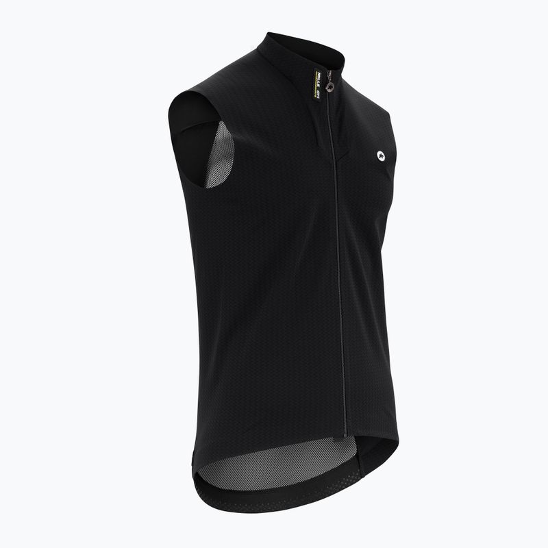 ASSOS Mille GTS C2 Spring Fall pánská cyklistická vesta černá 11.34.382.18 2
