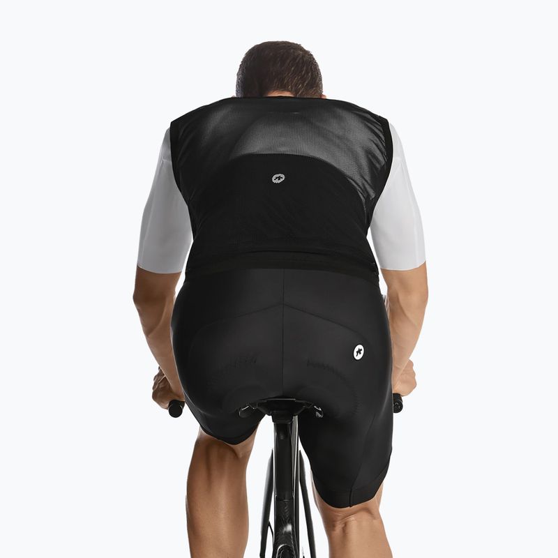 ASSOS Mille GT Wind C2 černá pánská cyklistická vesta 6