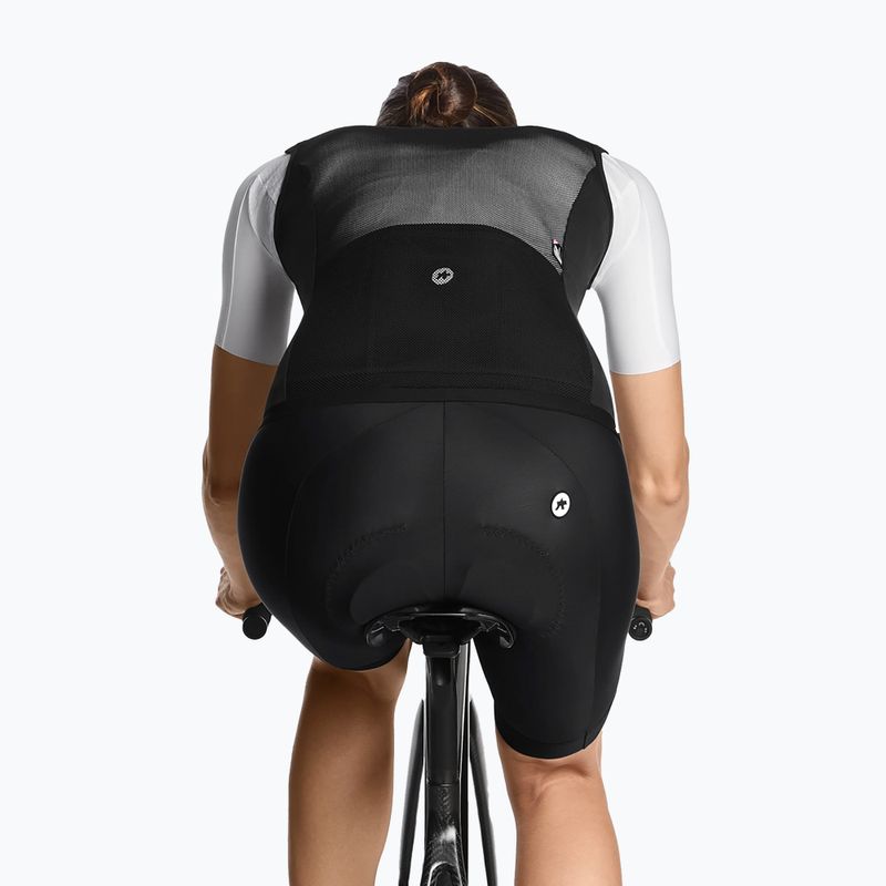 Dámská cyklistická vesta ASSOS Uma GT Wind C2 černá 6
