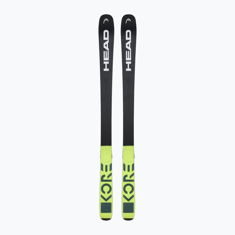 Sjezdové lyže HEAD Kore 93 + vázání Attack 14 GW yellow/anthracite 3
