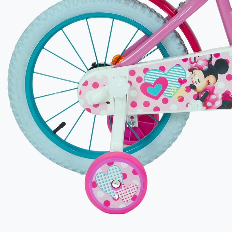 Dětské kolo Huffy Minnie růžové 21891W 10