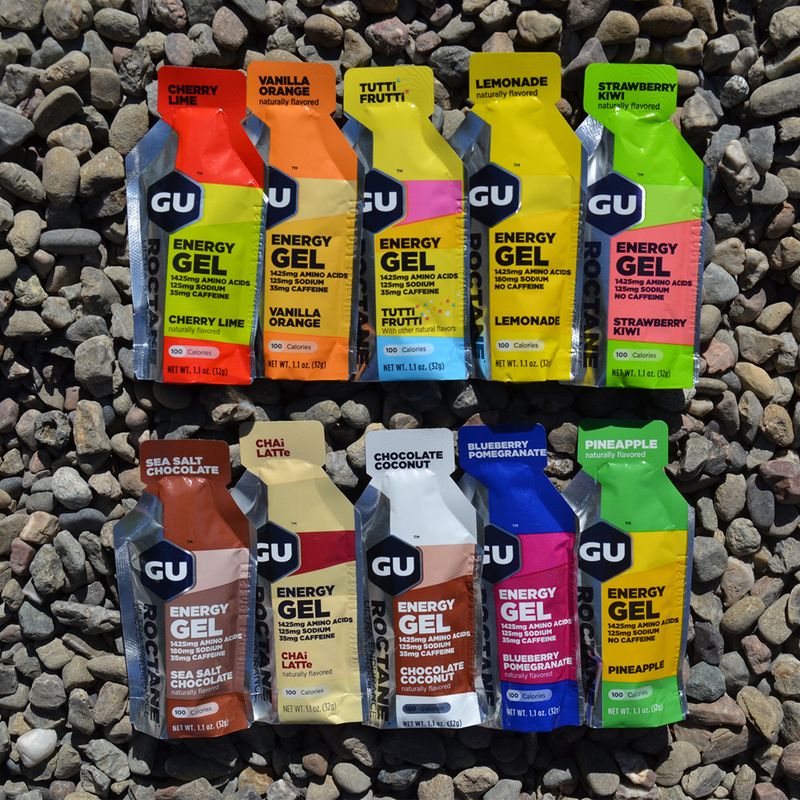 Energetický gel  GU Roctane Energy Gel 32 g cherry/lime 3