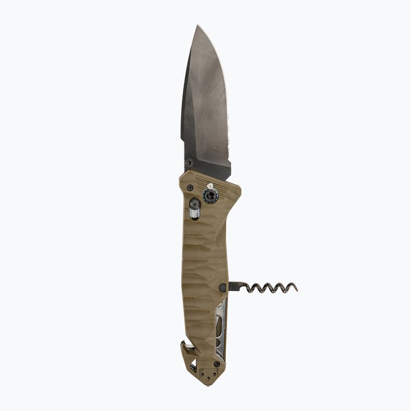Cestovní nůž TB Outdoor CAC Serration Manche Toxifie PA6 GF khaki 6