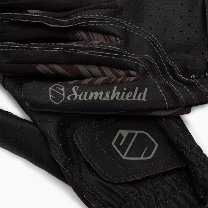 Samshield V-Skin jezdecké rukavice hnědé 11717 4