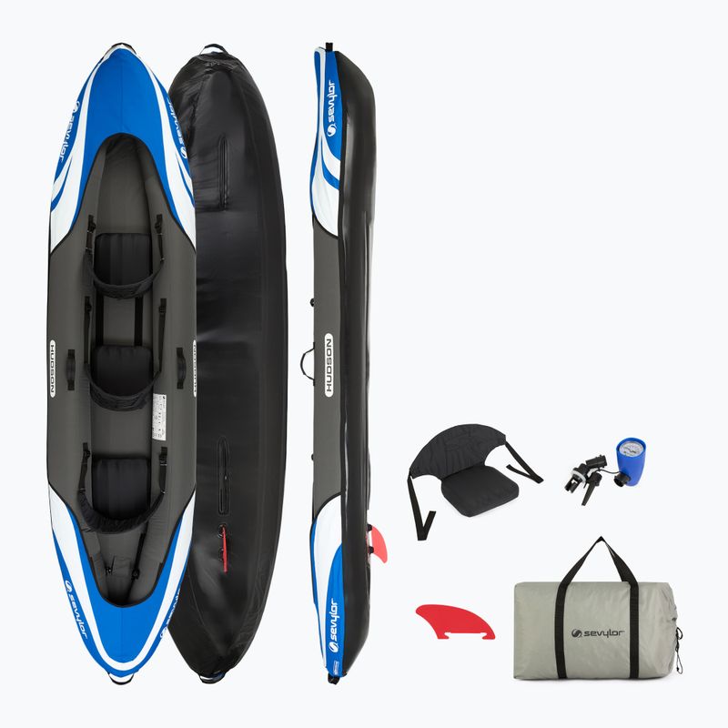 Sevylor Hudson blue 2000014708 Nafukovací kajak pro 3 osoby