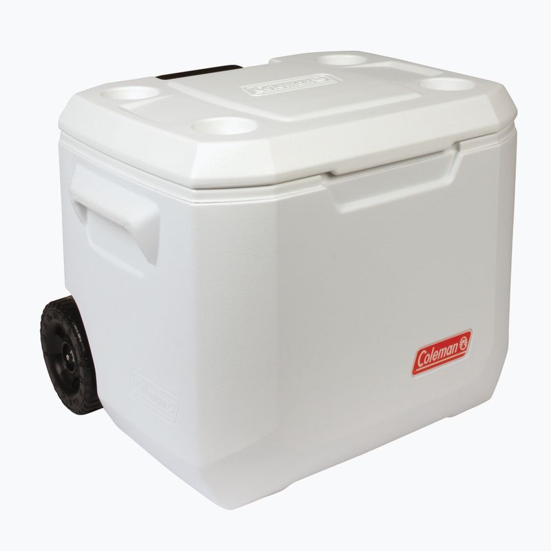 Chladicí box Coleman 50QT na kolečkách pro námořní dopravu, bílý 3000005137