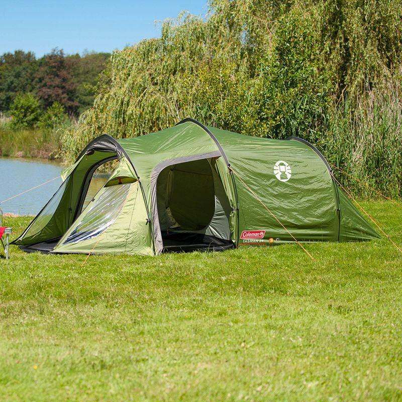 Kempingový stan pro 3 osoby Coleman Tasman 3 Plus zelený 2000032102 4