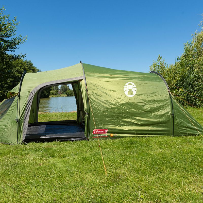 Kempingový stan pro 3 osoby Coleman Tasman 3 Plus zelený 2000032102 5