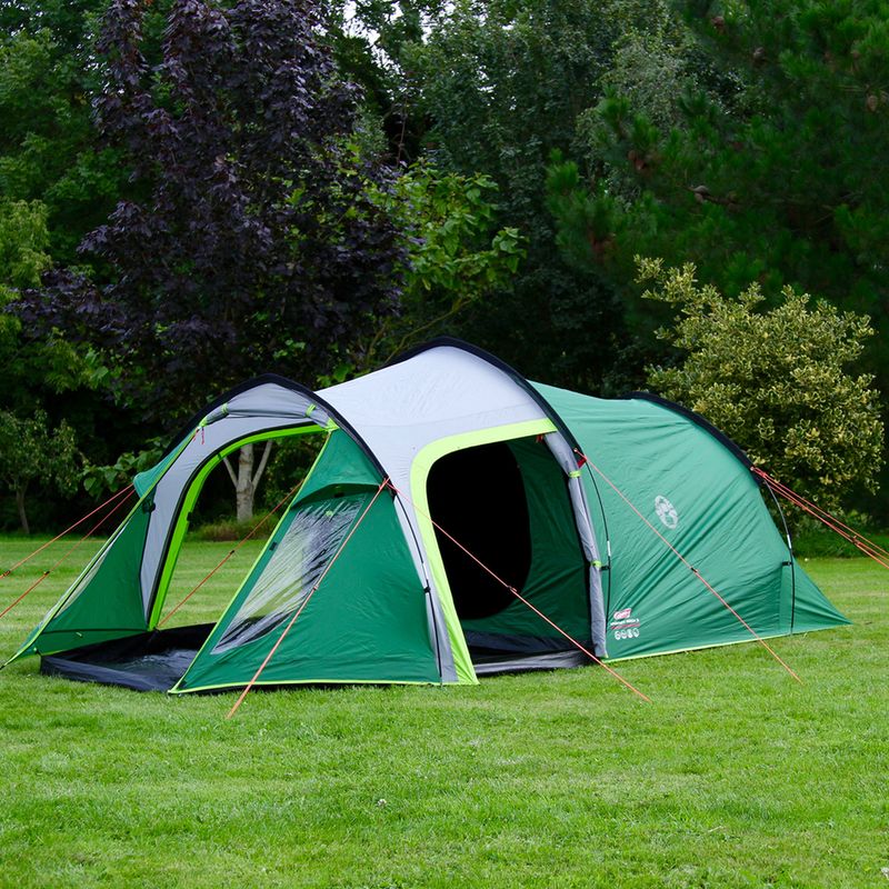 Kempinkový stan Coleman Chimney Rock 3 Plus pro 3 osoby šedozelený 2000032117 5