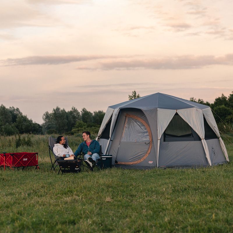 Coleman Octagon 8 Nový kempinkový stan pro 8 osob šedý 2176828 12