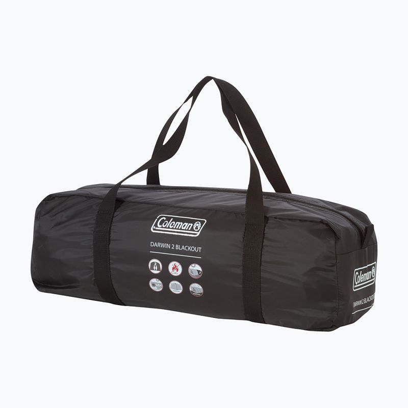 Trekingový stan pro 2 osoby Coleman Darwin 2 blackout  5