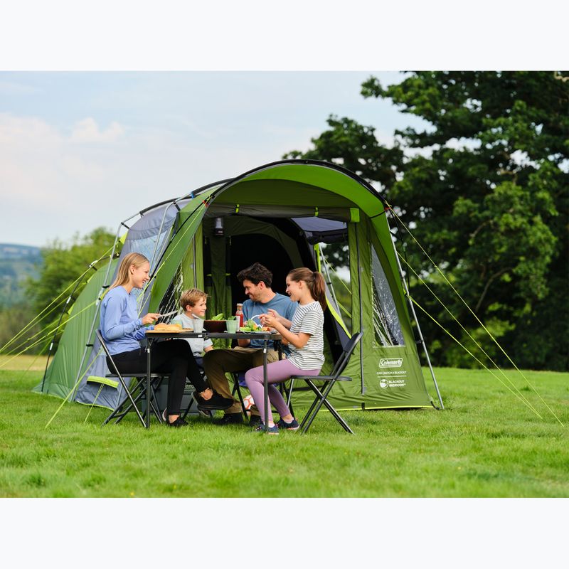 Kempinkový stan pro 4 osoby Coleman Oak Canyon 4 Blackout green  10