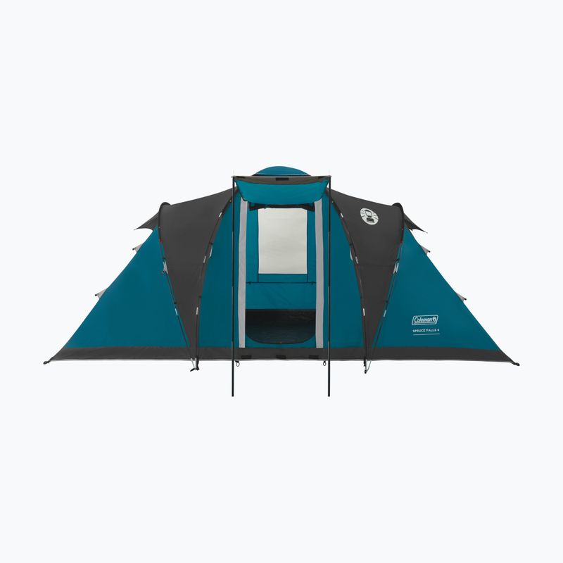 Kempinkový stan pro 4 osoby Kempinkový stan Coleman Spruce Falls blue 4