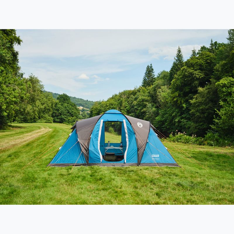 Kempinkový stan pro 4 osoby Kempinkový stan Coleman Spruce Falls blue 8