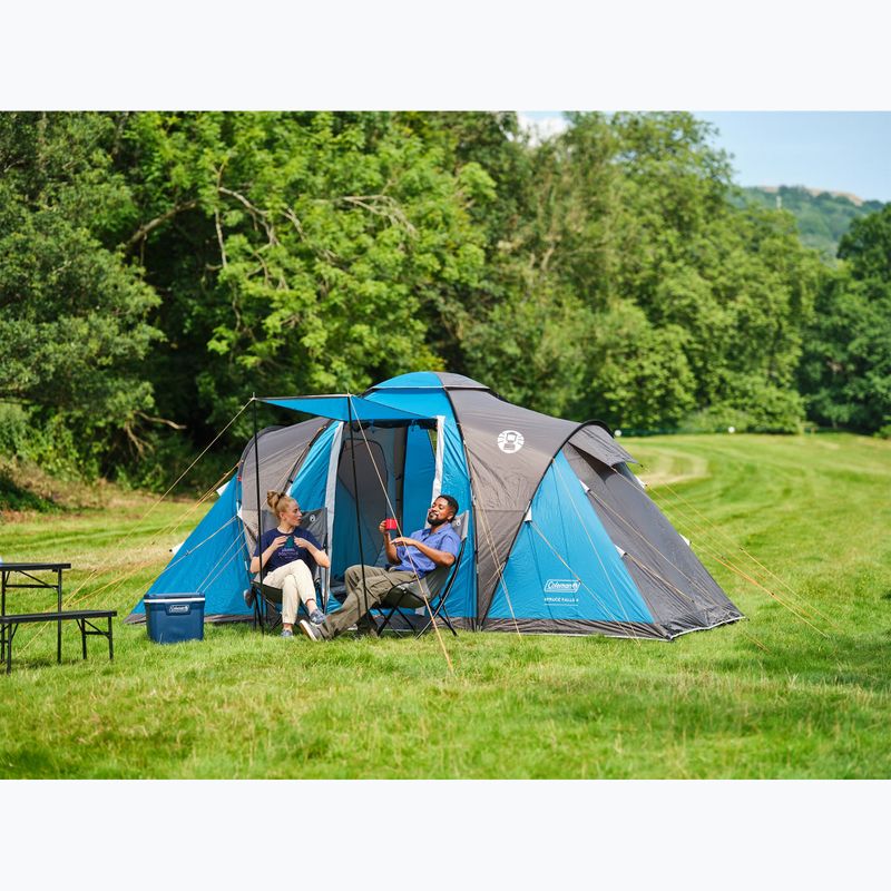 Kempinkový stan pro 4 osoby Kempinkový stan Coleman Spruce Falls blue 11