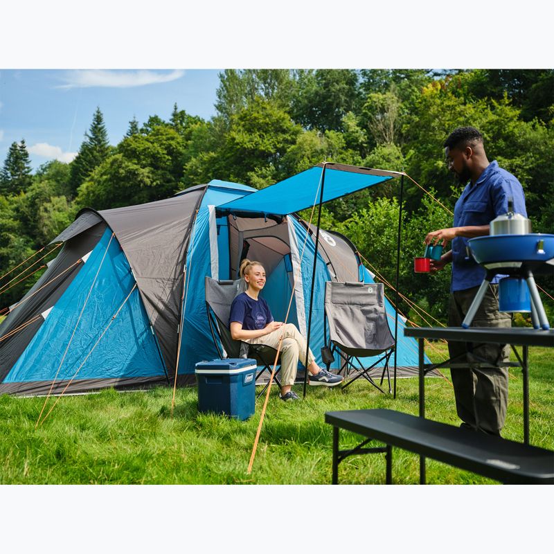 Kempinkový stan pro 4 osoby Kempinkový stan Coleman Spruce Falls blue 12