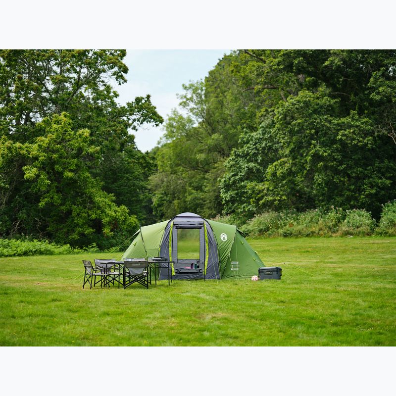Kempinkový stan pro 4 osoby Coleman Spruce Falls Blackout green 7