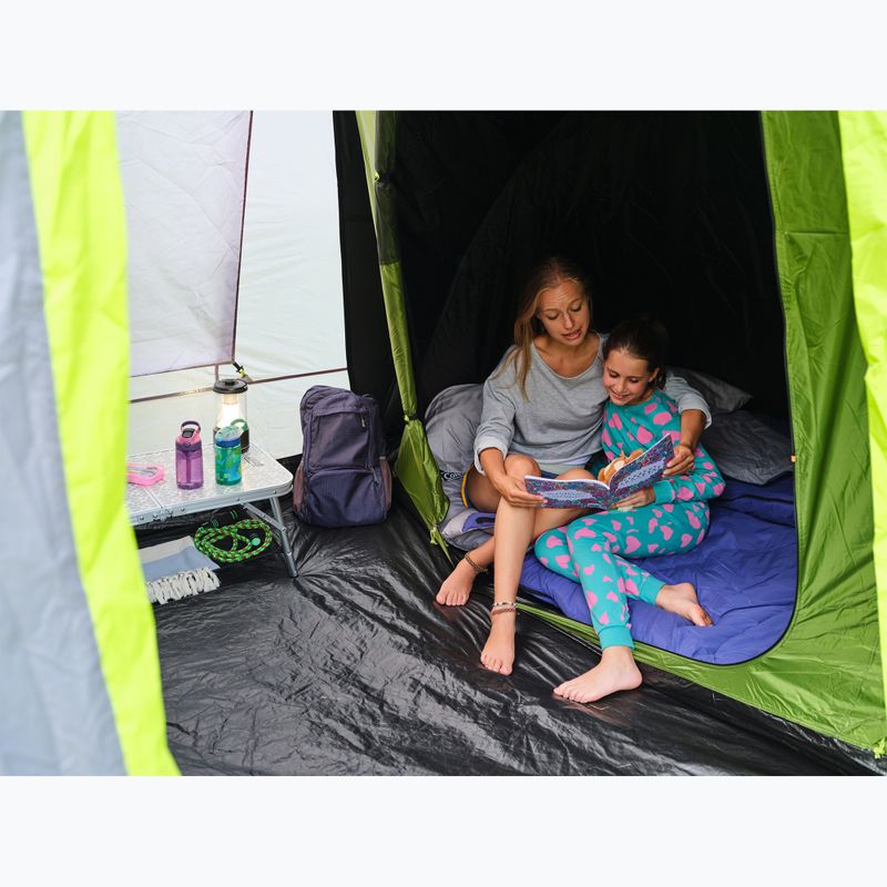 Kempinkový stan pro 4 osoby Coleman Spruce Falls Blackout green 12
