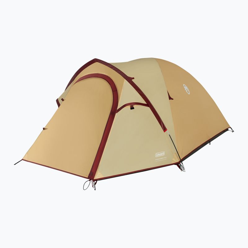 Kempingový stan pro 3 osoby Coleman Darwin Summer 3 + beige 4