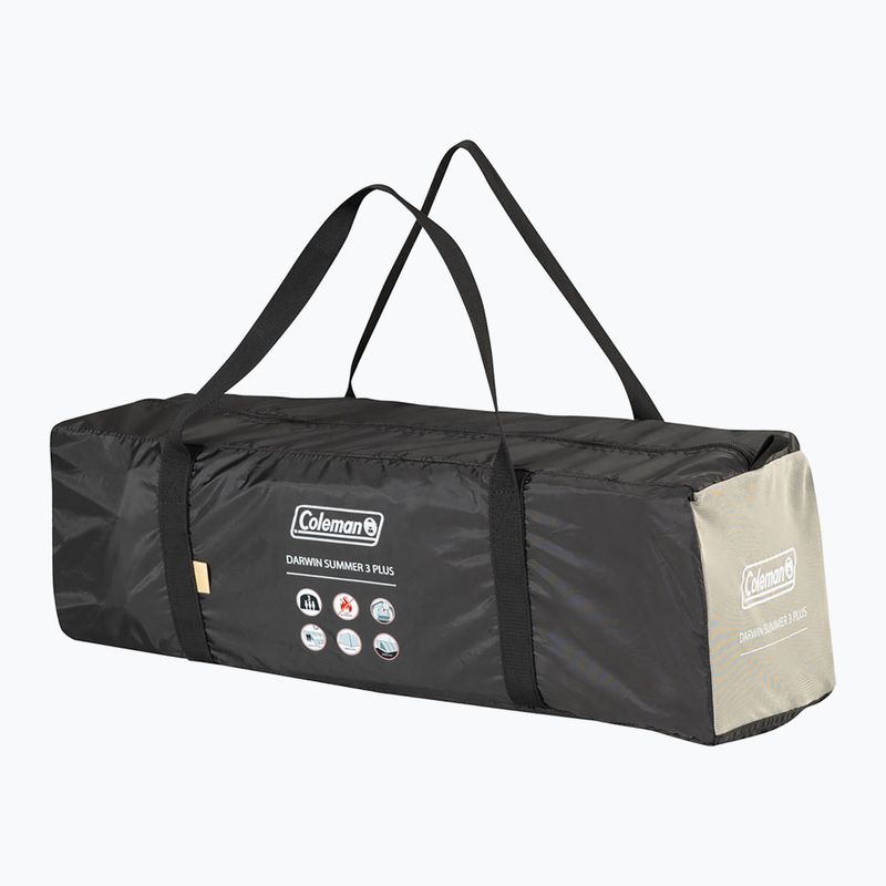 Kempingový stan pro 3 osoby Coleman Darwin Summer 3 + beige 7