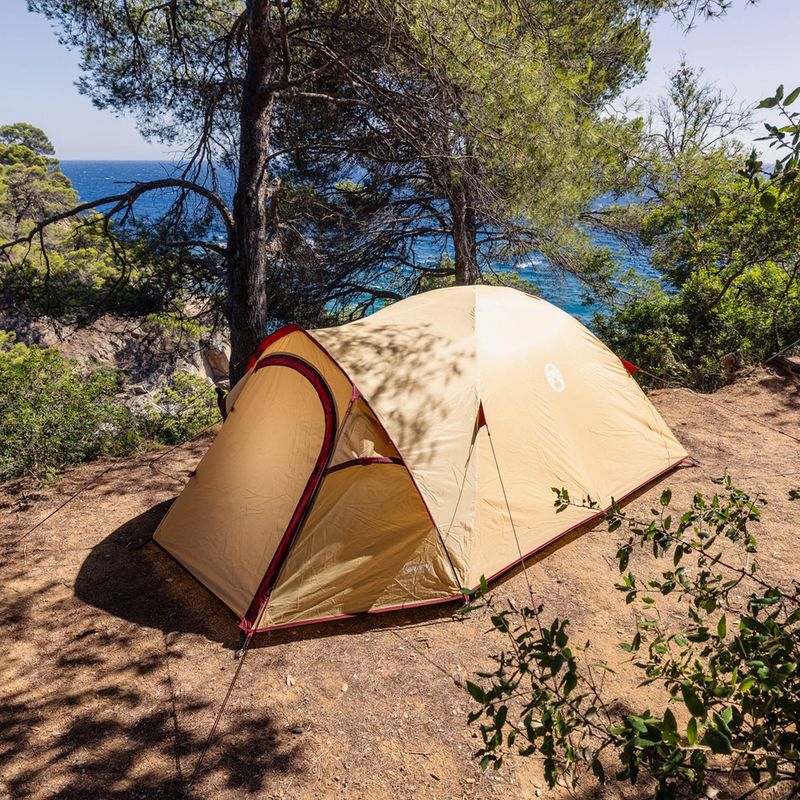 Kempingový stan pro 3 osoby Coleman Darwin Summer 3 + beige 8