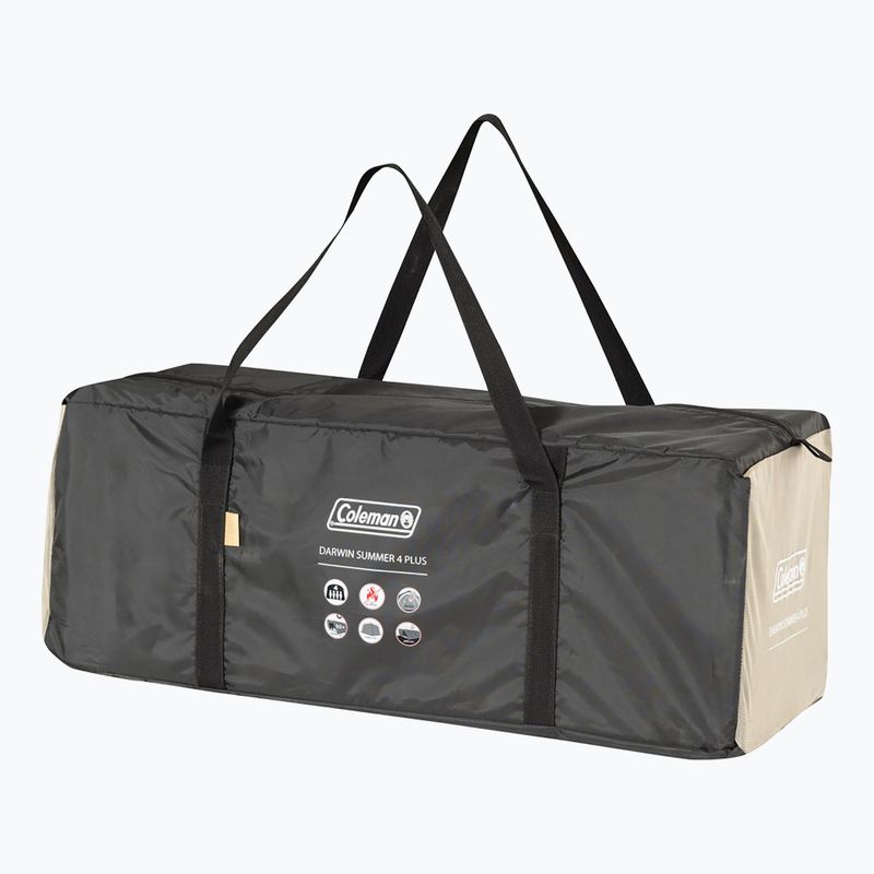 Kempingový stan pro 4 osoby Coleman Darwin Summer 4 + beige 7