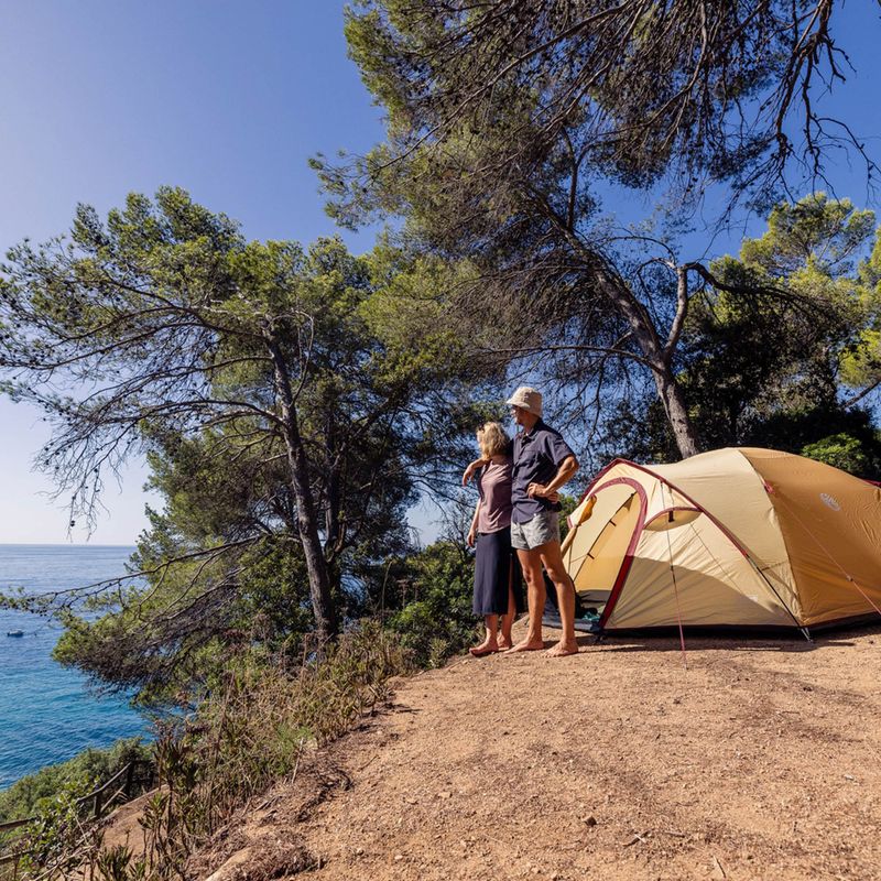 Kempingový stan pro 4 osoby Coleman Darwin Summer 4 + beige 10