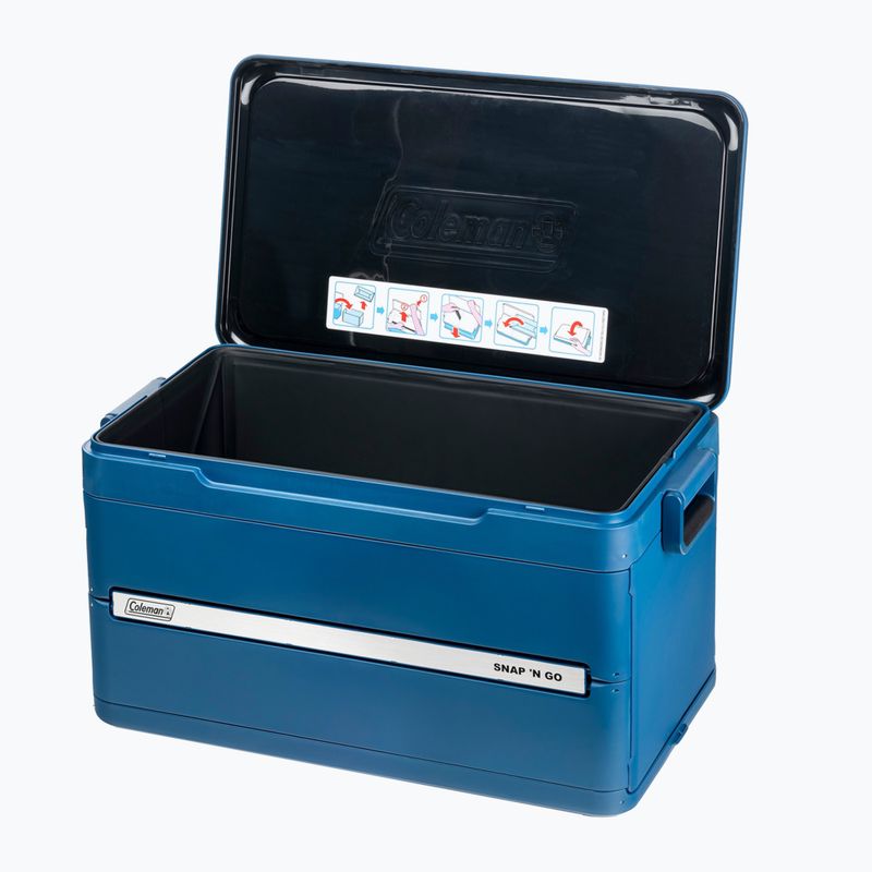 Přenosná chladicí taška Coleman Cooler Snap 55qt 53 l navy 5