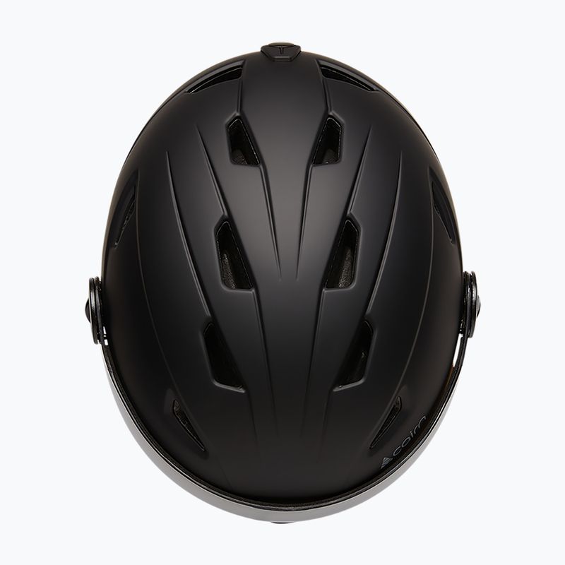 Lyžařská helma Cairn Electron Visor black 3