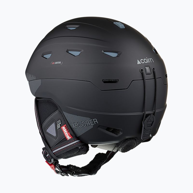 Lyžařská helma Cairn Xplorer Pure black 2