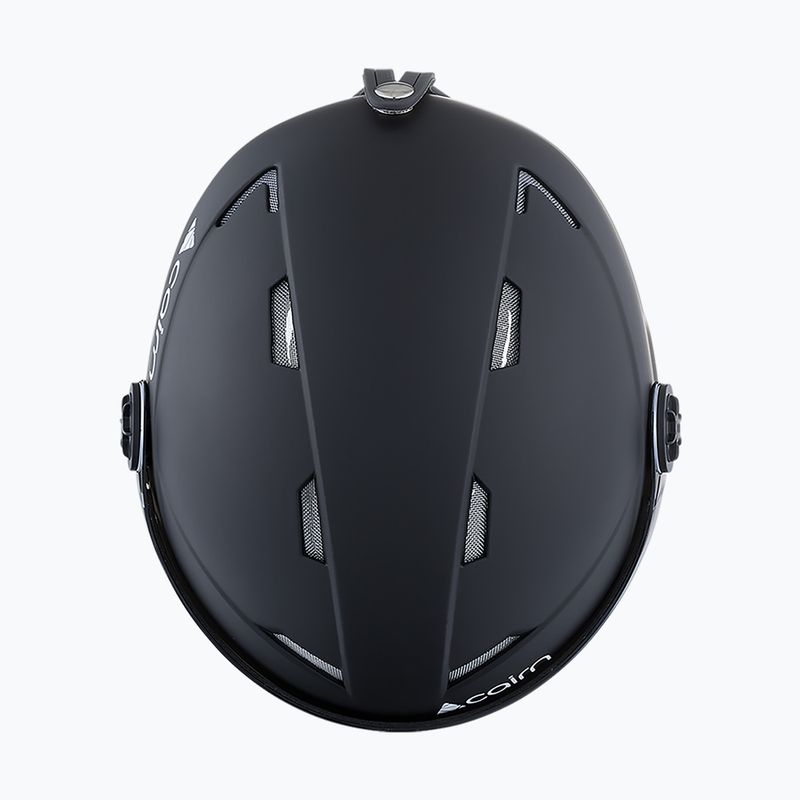 Dětská lyžařská helma Cairn Android Visor Jr matte black 3