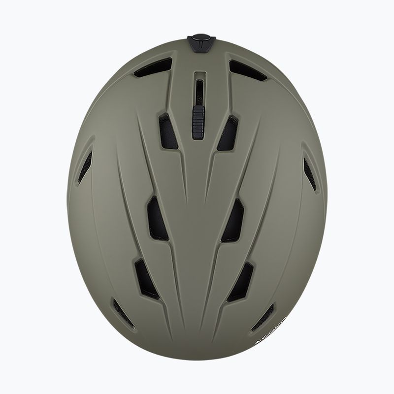Lyžařská helma Cairn Electron mat khaki 3