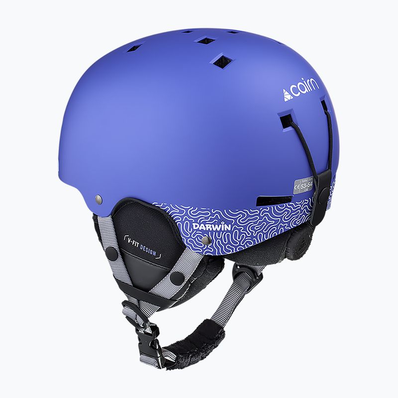Dětská lyžařská helma Cairn Darwin Jr mat blue 2