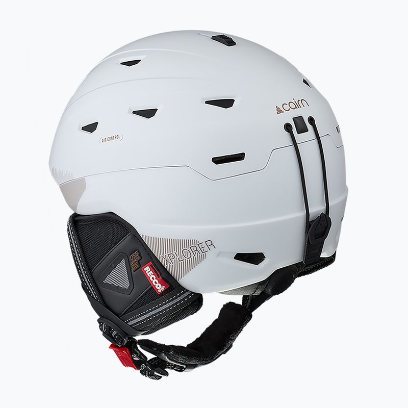 Lyžařská helma Cairn Xplorer Pure mat white 2